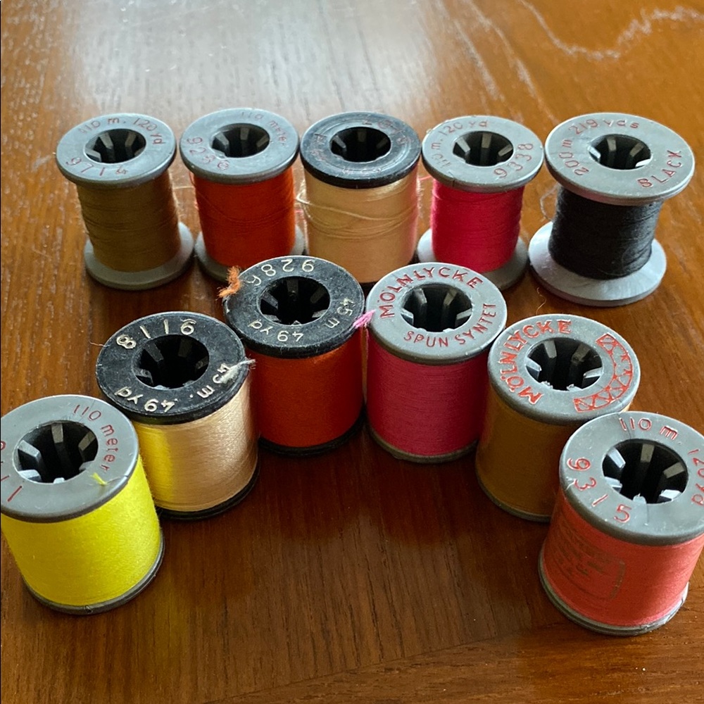 Vintage Set of Molnlycke Thread - Picture 7 of 12